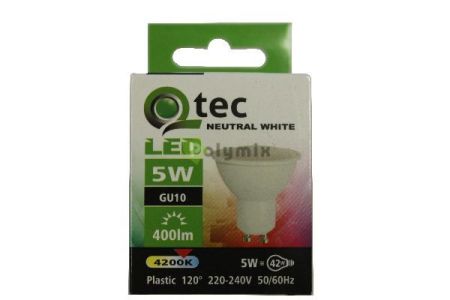 Q-TEC 5W-GU10 LED izz 4200K
