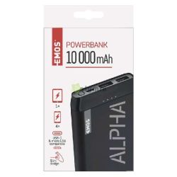 EMOS Powerbank Alpha 10000mAh fekete 10S