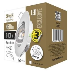  EMOS Exclusive 5W LED spotlmpa 3000K fehr